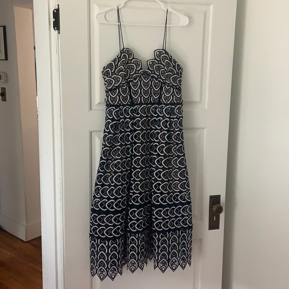 Beautiful Self-Portrait cocktail dress